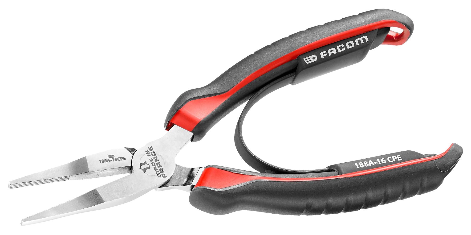 188A.16CPE PLIER, FLAT NOSE, 168MM FACOM