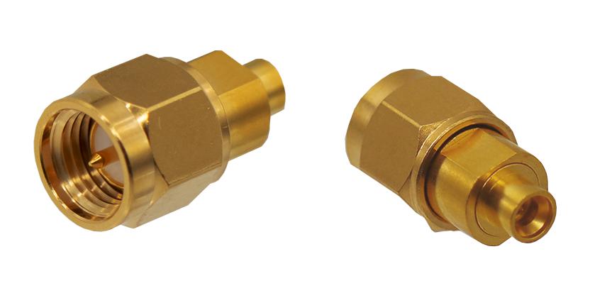 134-1001-001 RF ADAPTOR, SMA PLUG-SMPM PLUG, 50 OHM JOHNSON - CINCH CONNECTIVITY