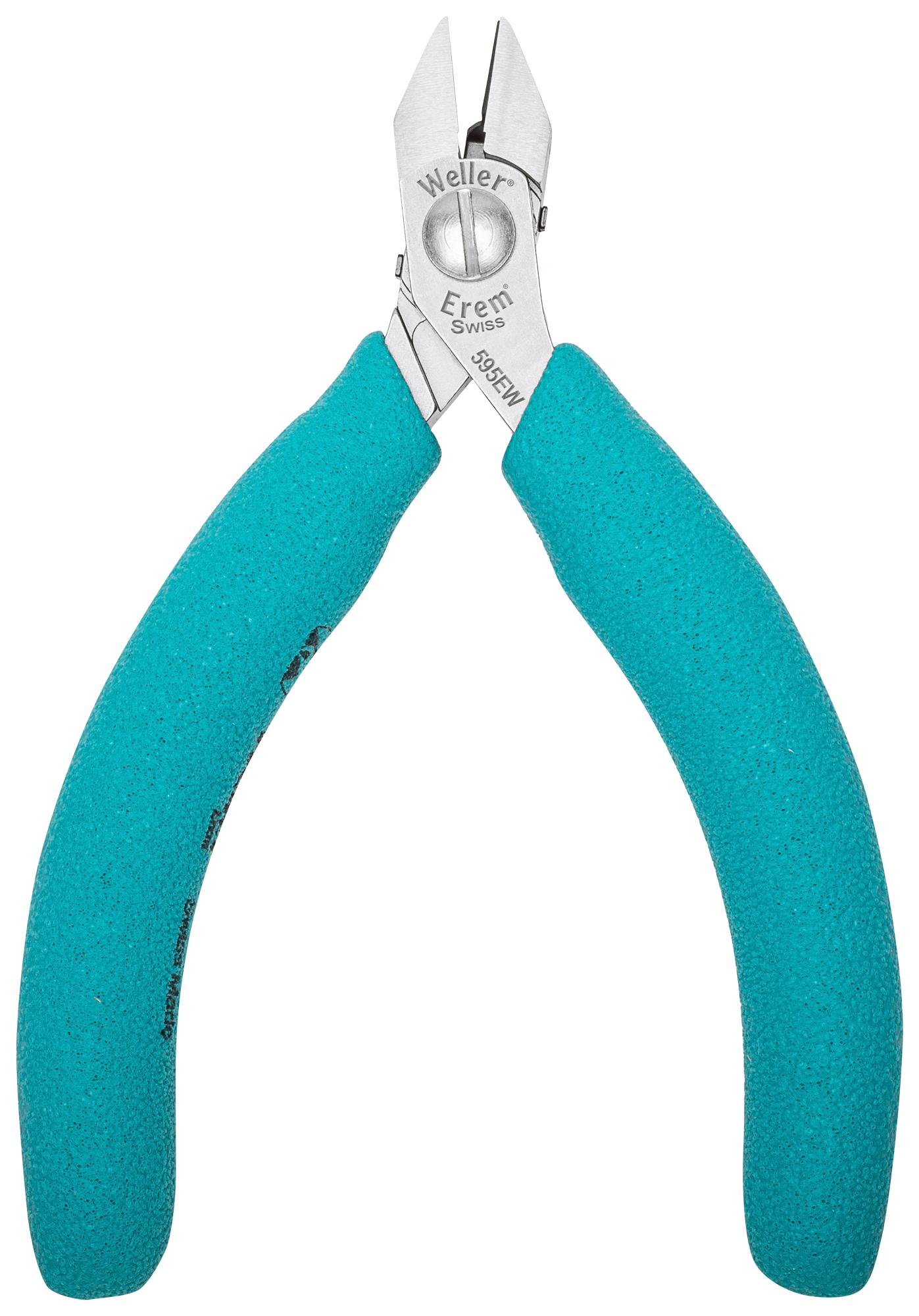 595EW WIRE CUTTER, FLUSH, SIDE, 1.3MM WELLER EREM