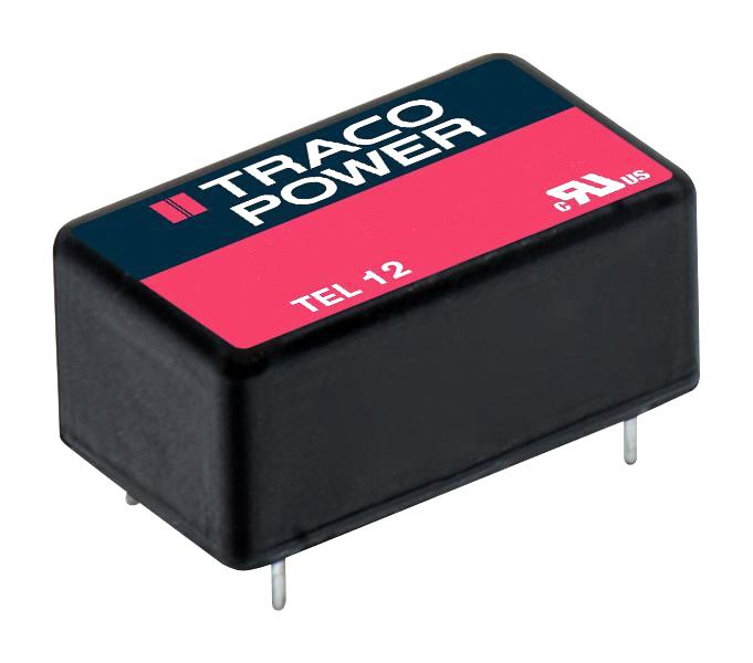 TEL 12-1215 DC-DC CONVERTER, 24V, 0.5A TRACO POWER