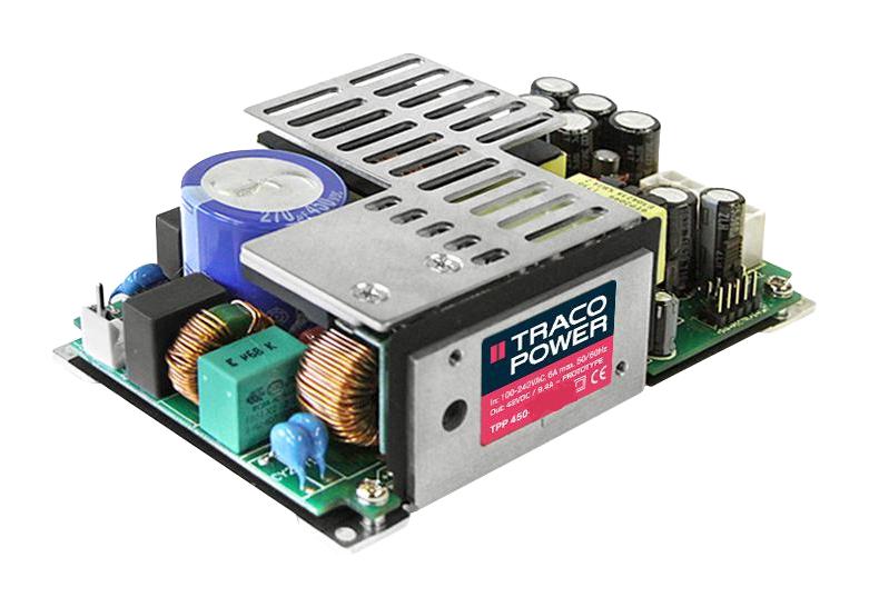 TPP 450-115BA-M POWER SUPPLY, AC-DC, 15V, 16.6A TRACO POWER