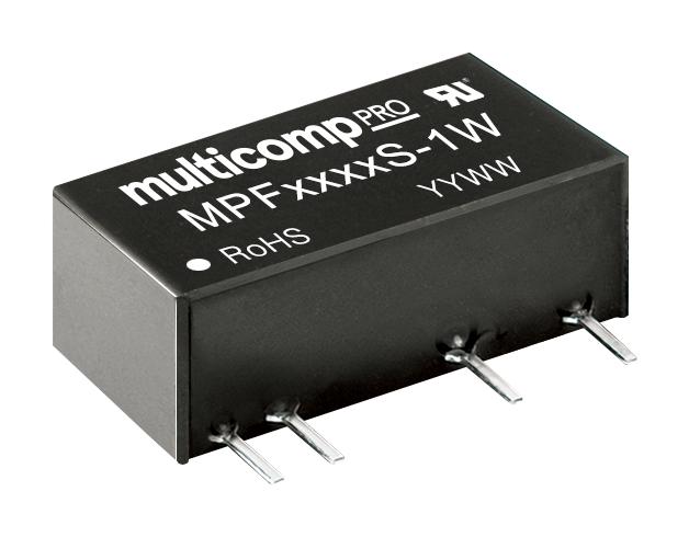 MPF1205S-1W DC-DC CONVERTER, 5V, 0.2A MULTICOMP PRO