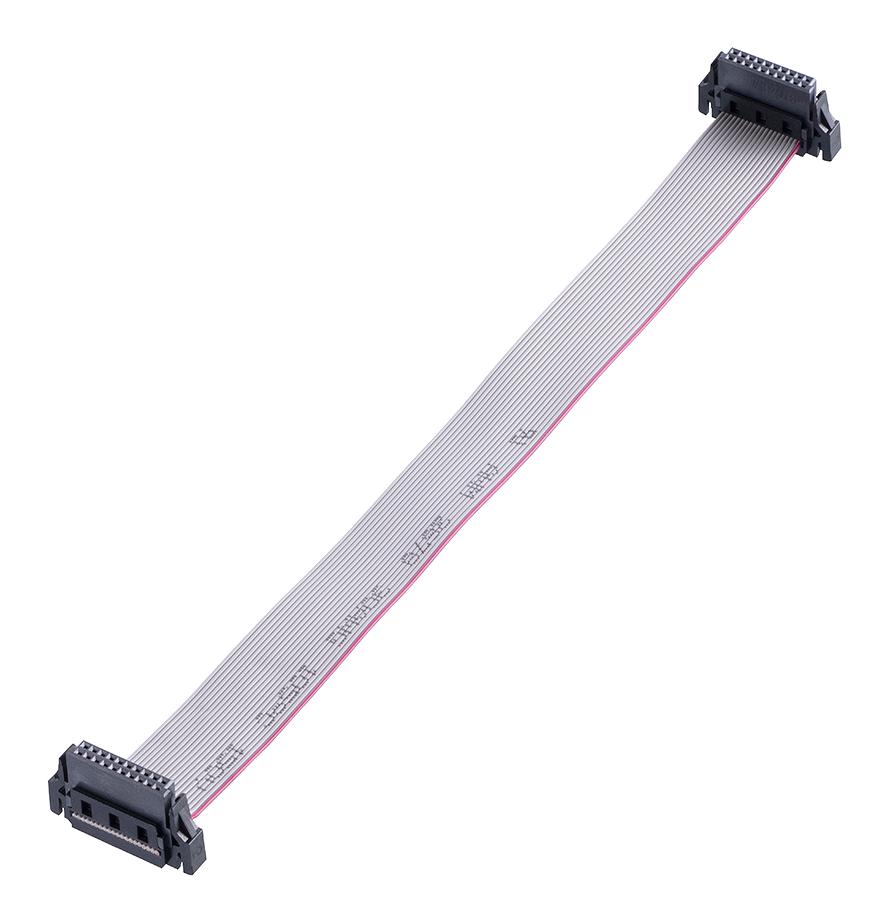 M55-8002042-0300A CABLE ASSY, 20P IDC RCPT-IDC RCPT, 11.8" HARWIN