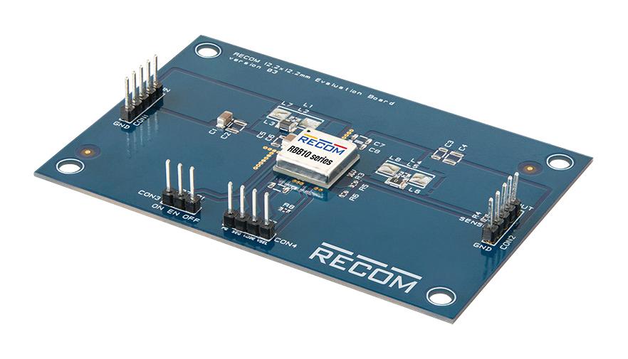 RBB10-2.0-EVM-1 EVALUATION MODULE, BUCK/BOOST REGULATOR RECOM POWER