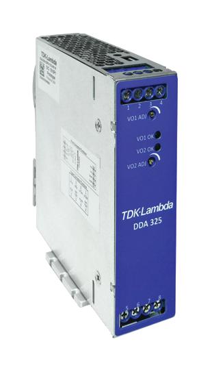 DDA325N-D2PN-1212-001 DC/DC CONVERTER, 2 O/P, 250W TDK-LAMBDA