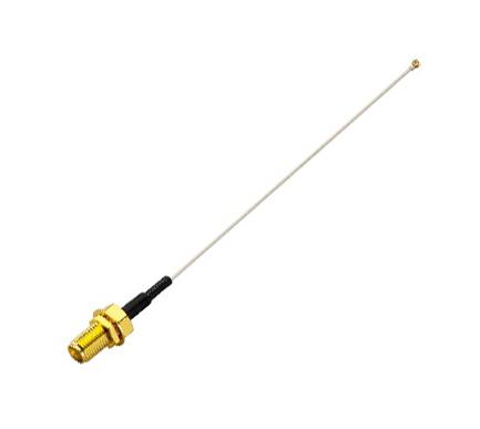 CAB.S01 CABLE ASSY, SMA JACK-RA MH4 PLUG, 100MM TAOGLAS