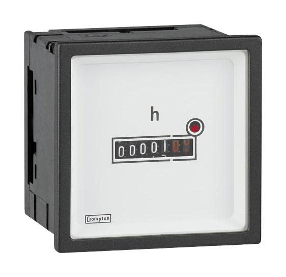 M242-155-G-RN-ZH-C5 ELAPSED TIME METER, AC VOLTAGE, 200-250V CROMPTON - TE CONNECTIVITY