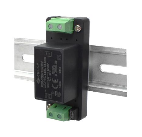 PSK-10D-15-DIN POWER SUPPLY, AC-DC, 15V, 0.333A CUI
