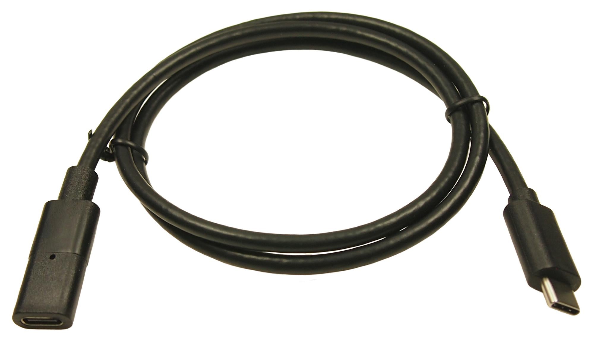 FCR72002 USB CABLE, 3.1 TYPE C PLUG-RCPT, 750MM CLIFF ELECTRONIC COMPONENTS