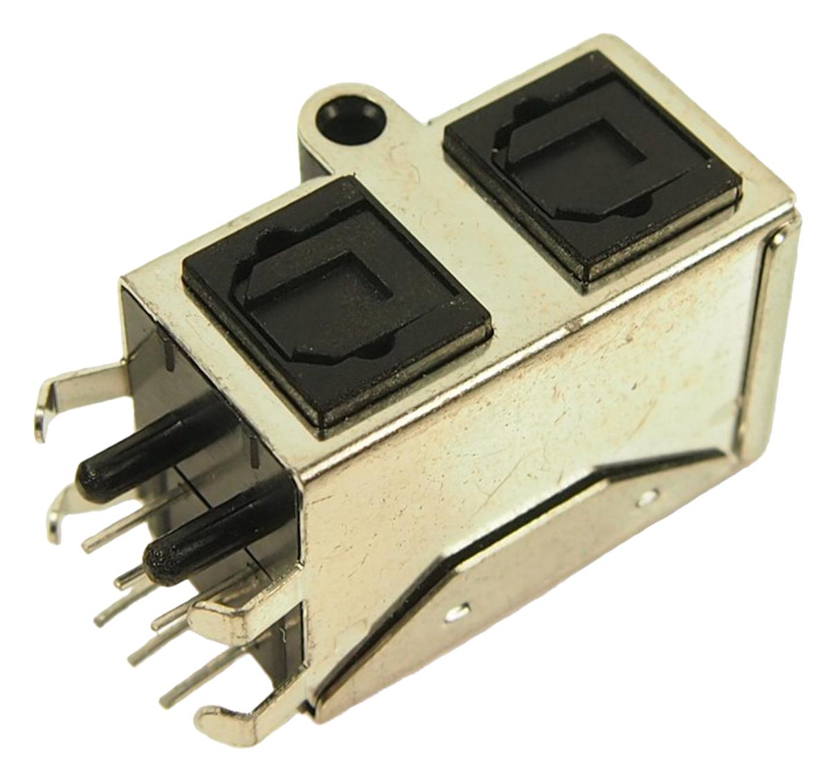 FC6842135TR FIBER OPTIC CONN, TOSLINK, PBT CLIFF ELECTRONIC COMPONENTS