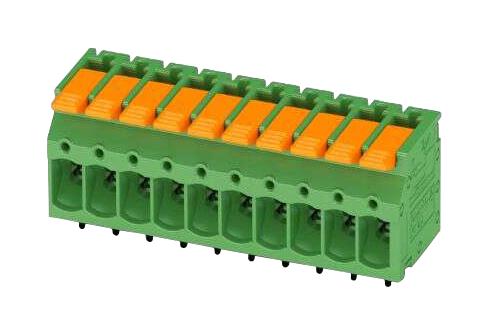 LPT 2,5/ 2-5,0 TERMINAL BLOCK, WTB, 2POS, 24-12AWG, TH PHOENIX CONTACT