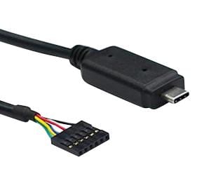 USBC-FS-UART-5V-3.3V-1800-PH SMART CABLE, USB-UART, FT234XD, 1.8M CONNECTIVE PERIPHERALS