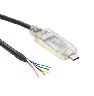 USBC-FS-UART-5V-5V-1800-WE SMART CABLE, USB-UART, FT232R, 1.8M CONNECTIVE PERIPHERALS