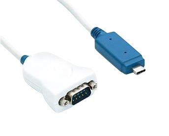 USBC-FS-RS232-100-DB9 SMART CABLE, USB-RS232, FT231XS, 100MM CONNECTIVE PERIPHERALS