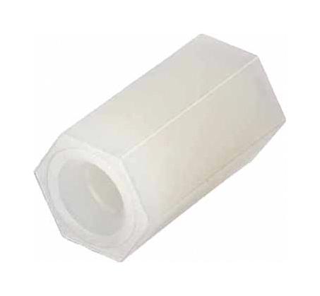 R30-1610900 STANDOFF, NYLON 6.6, HEX F-F, M3, 9MM HARWIN