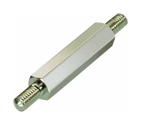 R30-4000402 STANDOFF, BRASS, HEX M-M, M3, 4MM HARWIN