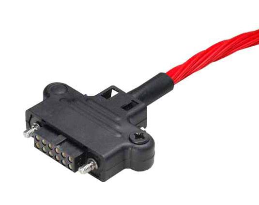 M80-9402042 CONNECTOR, RCPT, 20POS, 2ROW, CRIMP HARWIN