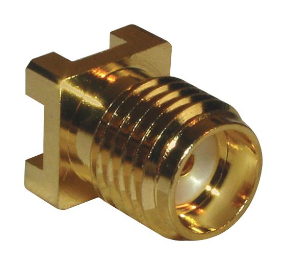 132134-10 RF COAXIAL, SMA JACK, 50 OHM, PCB AMPHENOL RF