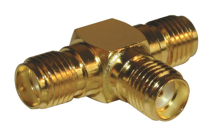 132216 RF ADAPTER, SMA JACK-JACK/JACK, 50 OHM AMPHENOL RF