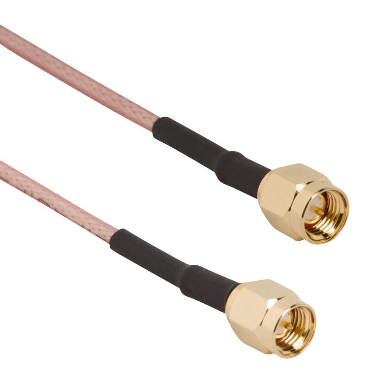 135101-01-M2.00 RF CABLE ASSY, SMA PLUG-PLUG, 2M AMPHENOL RF