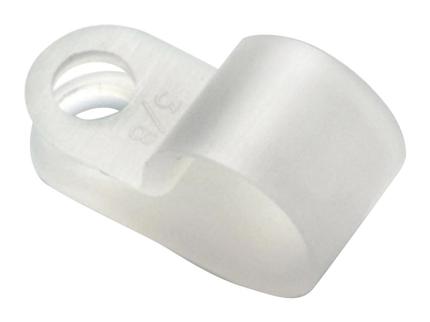 500916500 CABLE CLIP, NYLON 6.6, 12.8MM, NATURAL WURTH ELEKTRONIK