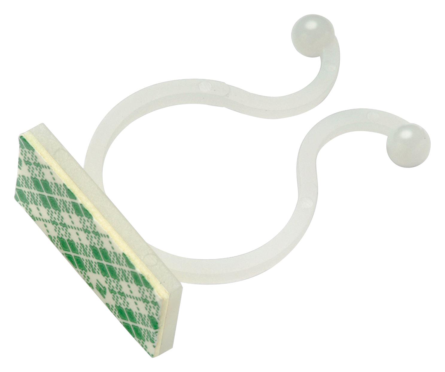 520208000 CABLE CLIP, NYLON 6.6, 40MM, NATURAL WURTH ELEKTRONIK