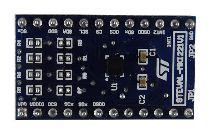STEVAL-MKI221V1 PLUG-IN MODULE, MEMS MOTHERBOARD STMICROELECTRONICS