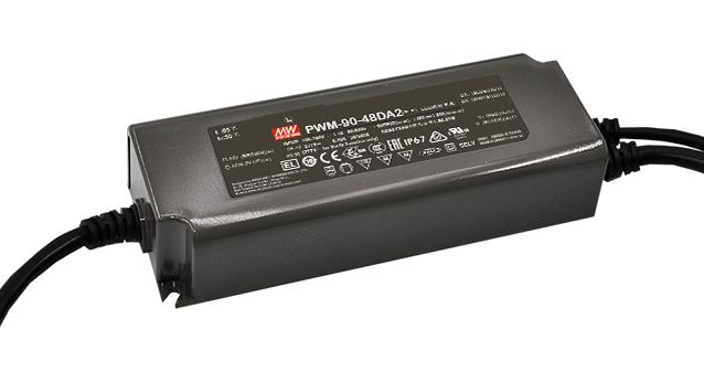 PWM-90-12DA2 LED DRIVER, CONSTANT VOLTAGE, 90W MEAN WELL