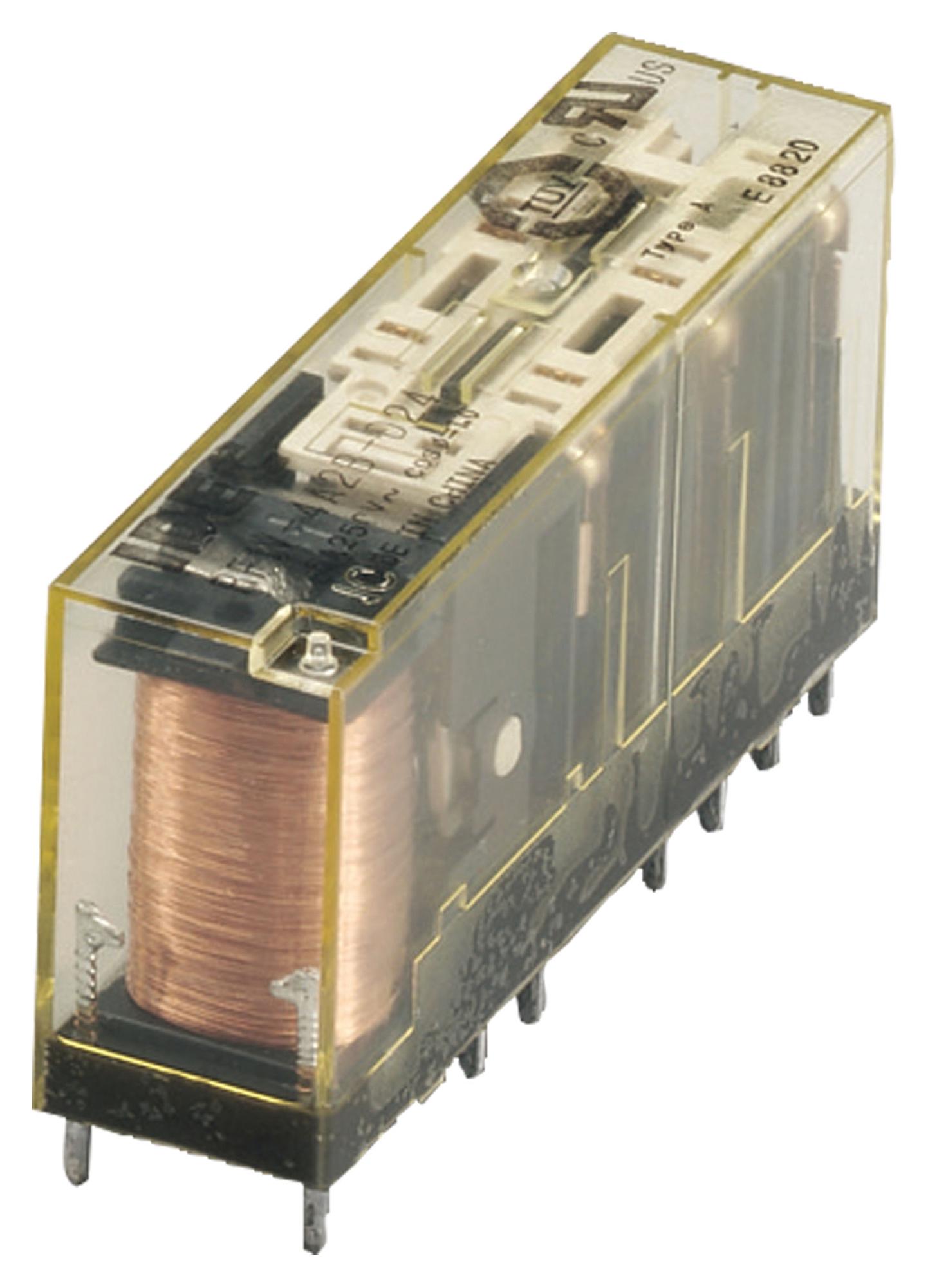 RF1V-4A2BL-D24 SAFETY RELAY, 4PST/DPST, 24VDC, 6A, THT IDEC