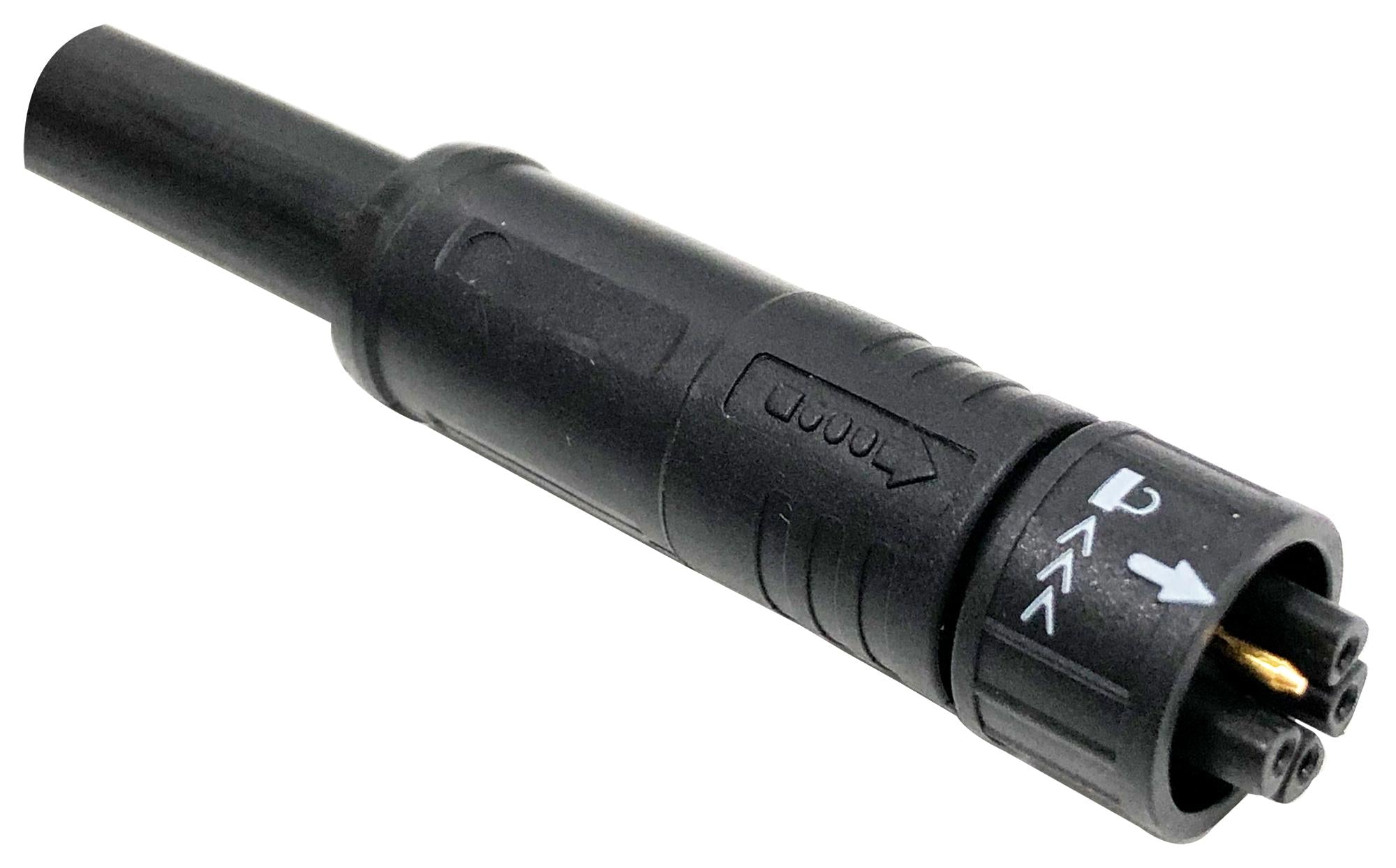 AG-05BFGM-QL8G01 CIRCULAR CABLE, 5P RCPT-FREE END, 1M AMPHENOL LTW