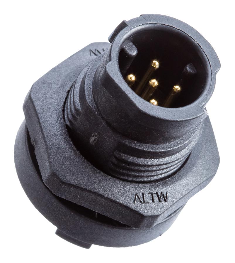 AZ-17PMMP-QC8001 CIRCULAR CONN, PLUG, 17POS, PCB AMPHENOL LTW