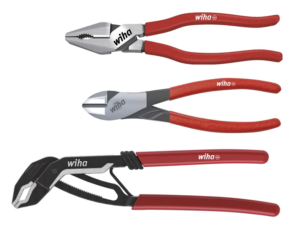 26853 PLIER SET, 3PIECES WIHA