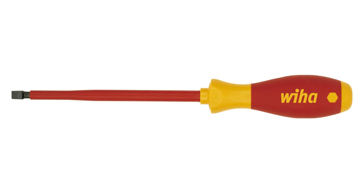 00821 SCREWDRIVER, SLOTTED, 3MM, 100MM, 204MM WIHA