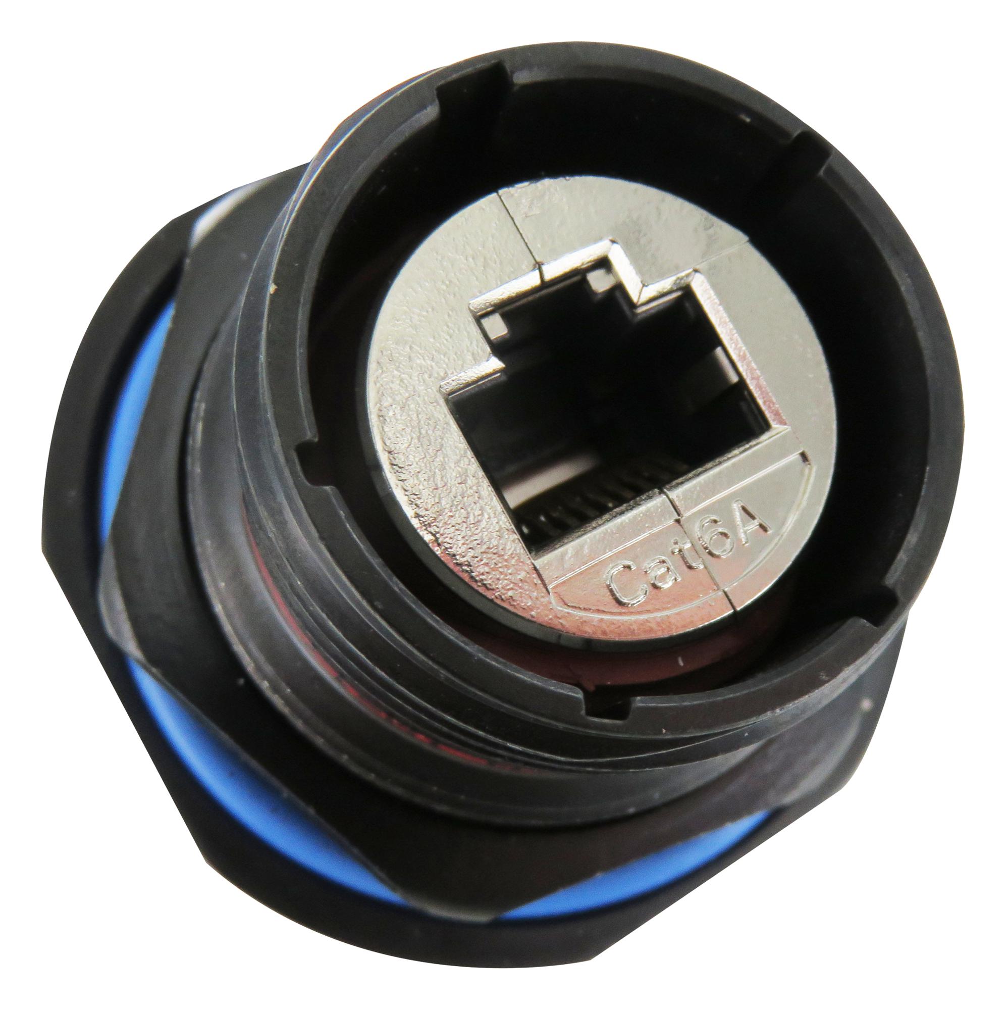 RJF6A7SA1N ADAPTOR, RJ45 8P JACK-JACK, CAT6A AMPHENOL SOCAPEX