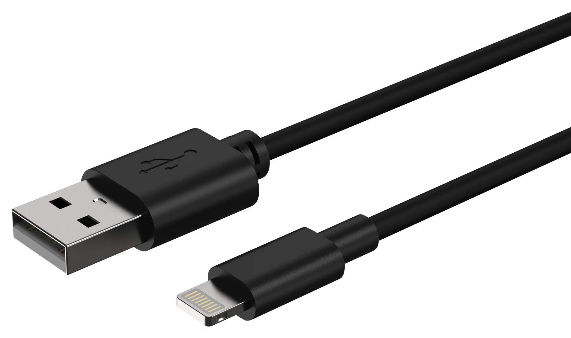 1700-0131 USB CABLE, A PLUG-LIGHTNING CONN, 1M ANSMANN