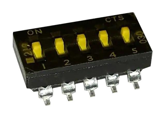 219-5MST DIP SWITCH, 0.1A, 50VDC, 5POS, SMD CTS