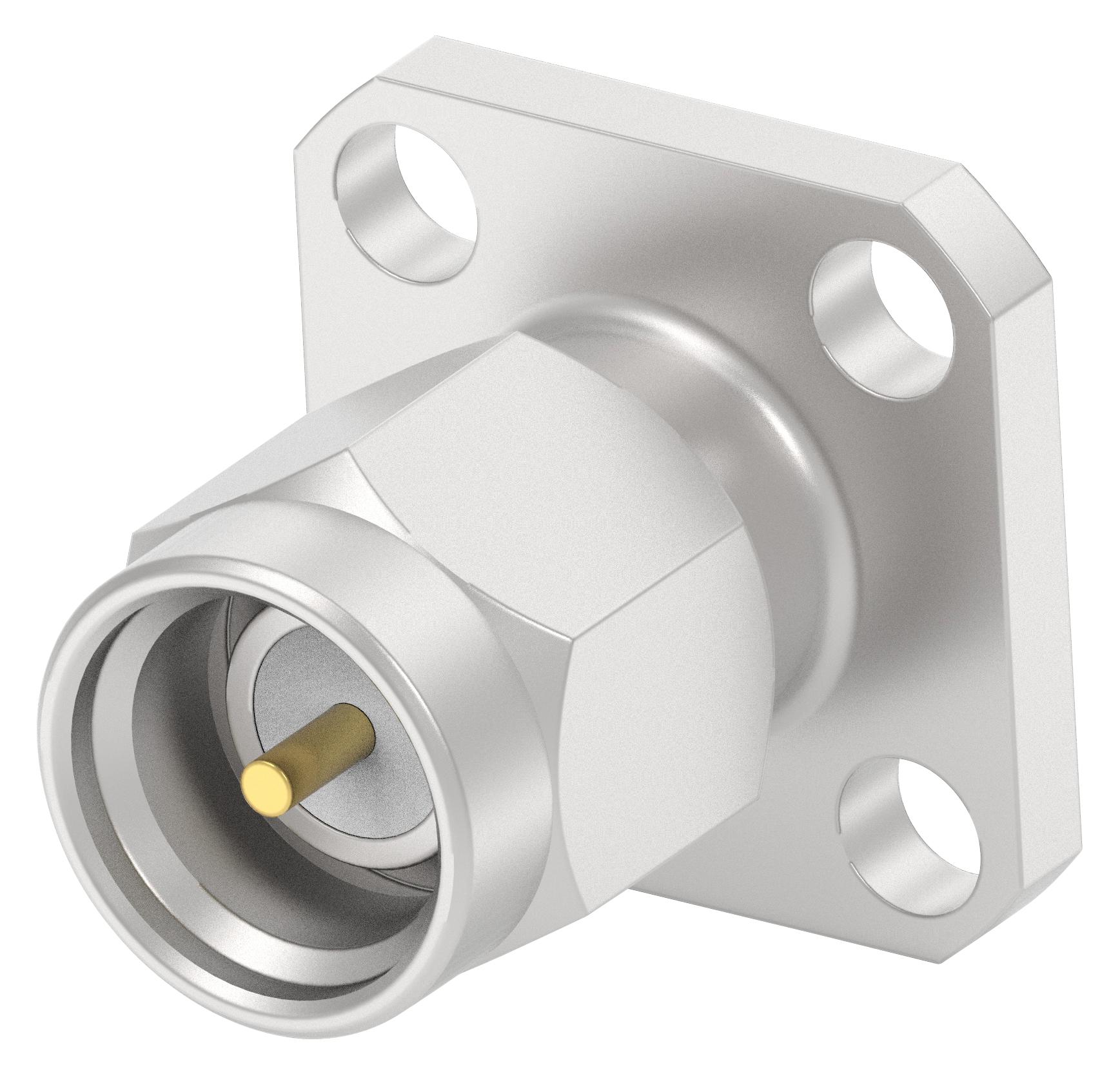 2081892-1 RF COAX CONN, SMA PLUG, 50 OHM, FLANGE TE CONNECTIVITY