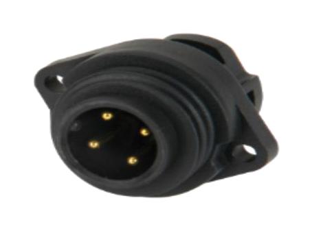 MP007678 CIRCULAR CONN, PLUG, 3+PE POS, PANEL MULTICOMP PRO