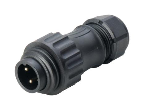 MP007690 CIRCULAR CONN, PLUG, 3+PE POS, CABLE MULTICOMP PRO