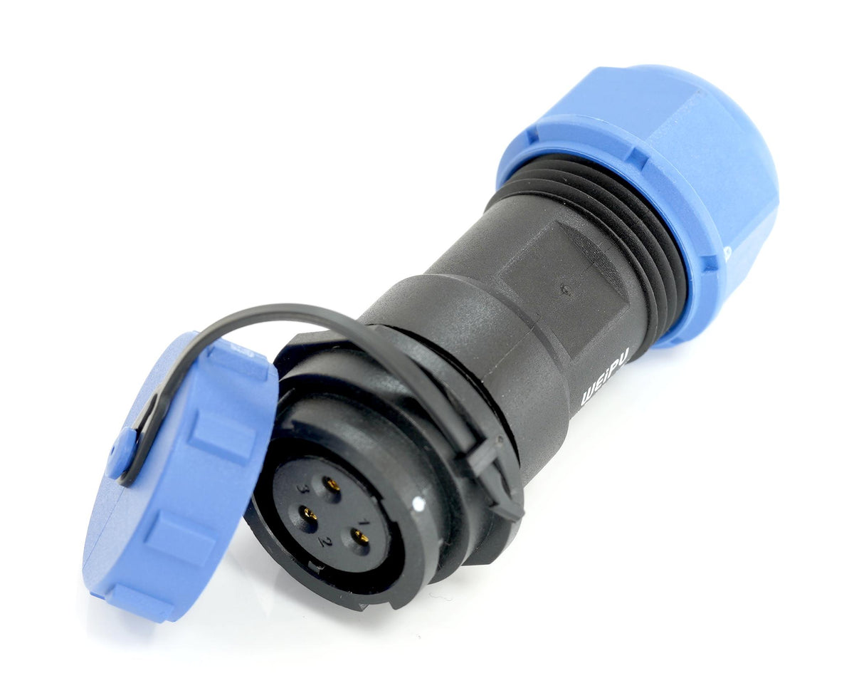 MP007634 CIRCULAR CONN, RCPT, 3POS, CABLE MULTICOMP PRO