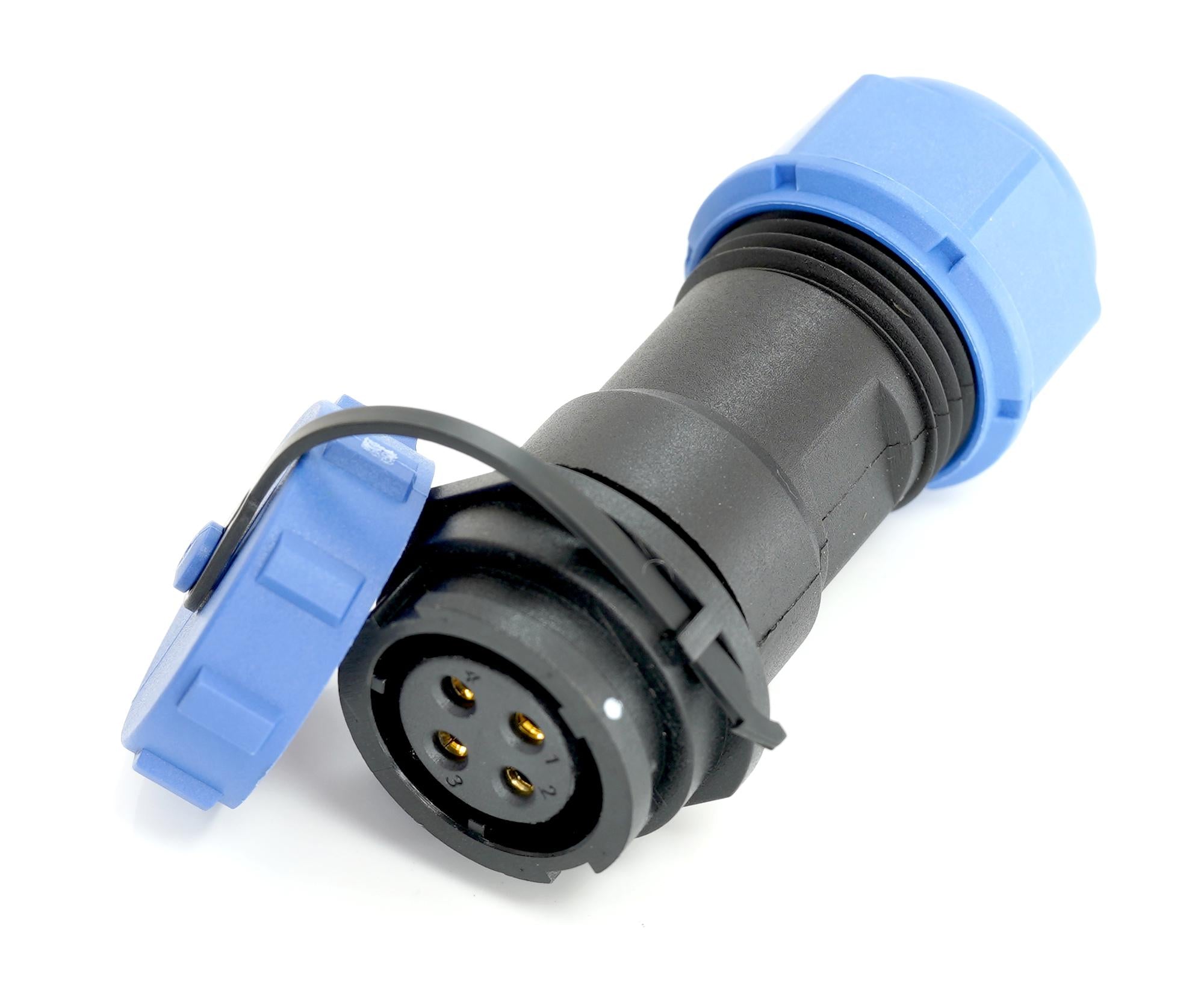 MP007639 CIRCULAR CONN, RCPT, 4POS, CABLE MULTICOMP PRO