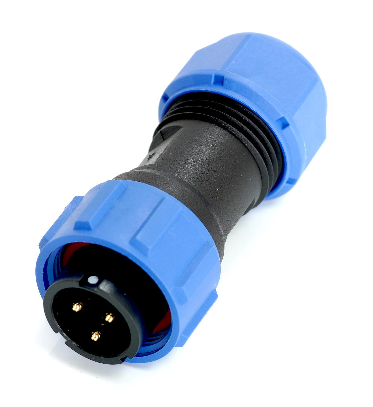 MP007539 CIRCULAR CONN, PLUG, 3POS, CABLE MULTICOMP PRO