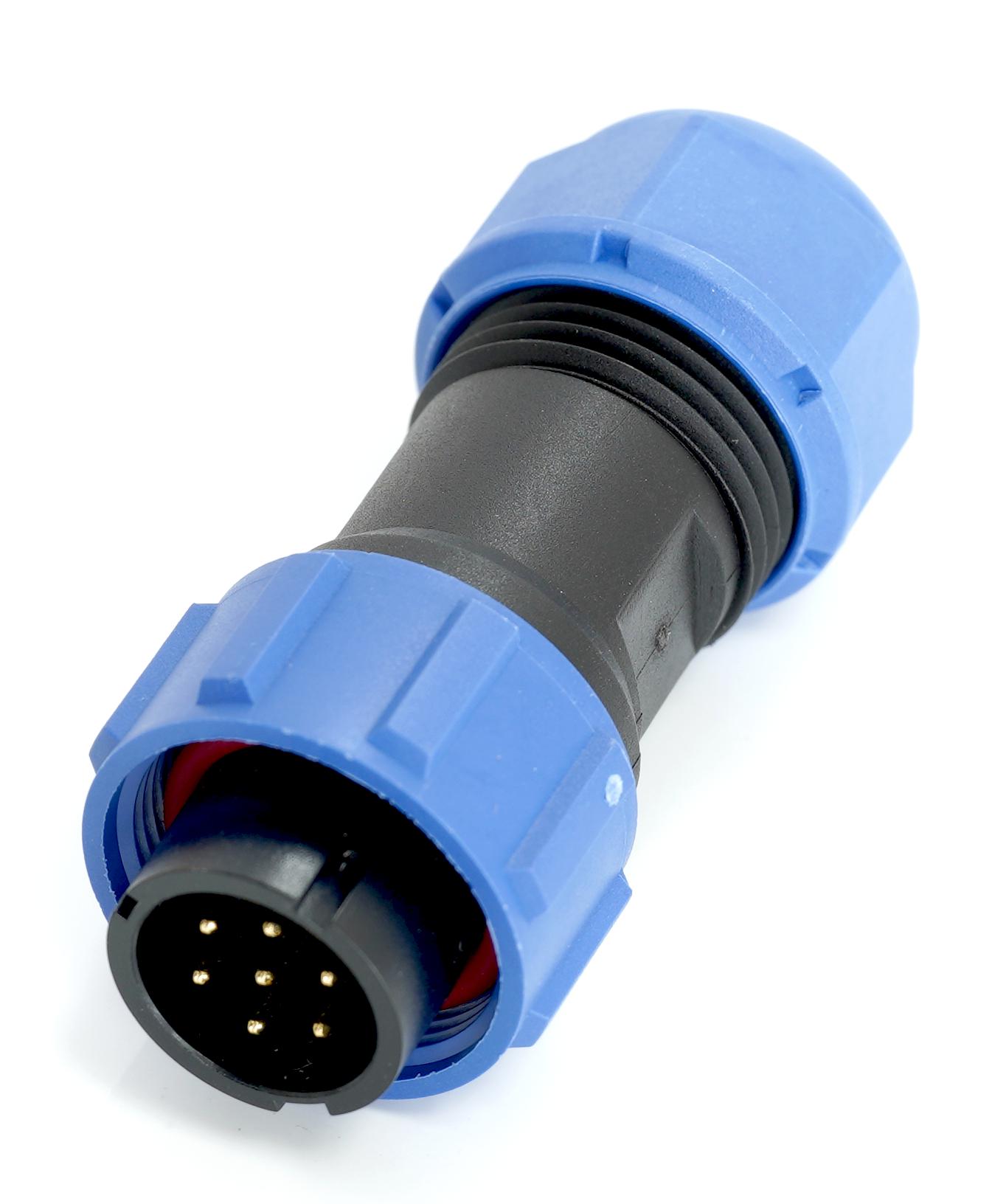MP007545 CIRCULAR CONN, PLUG, 7POS, CABLE MULTICOMP PRO