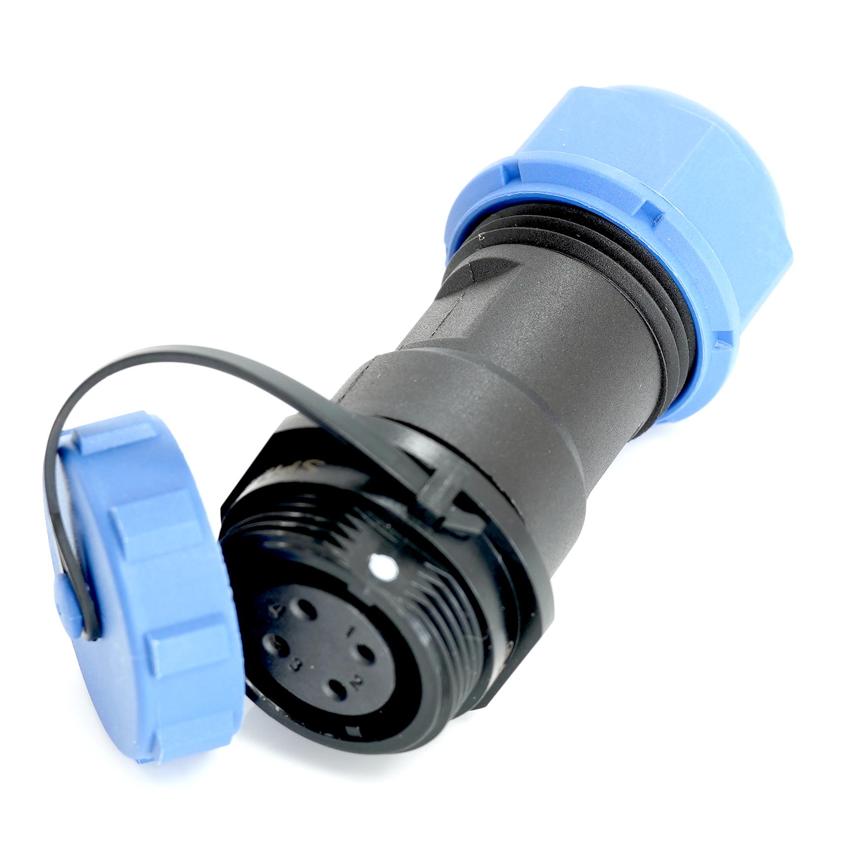MP007560 CIRCULAR CONN, RCPT, 4POS, CABLE MULTICOMP PRO