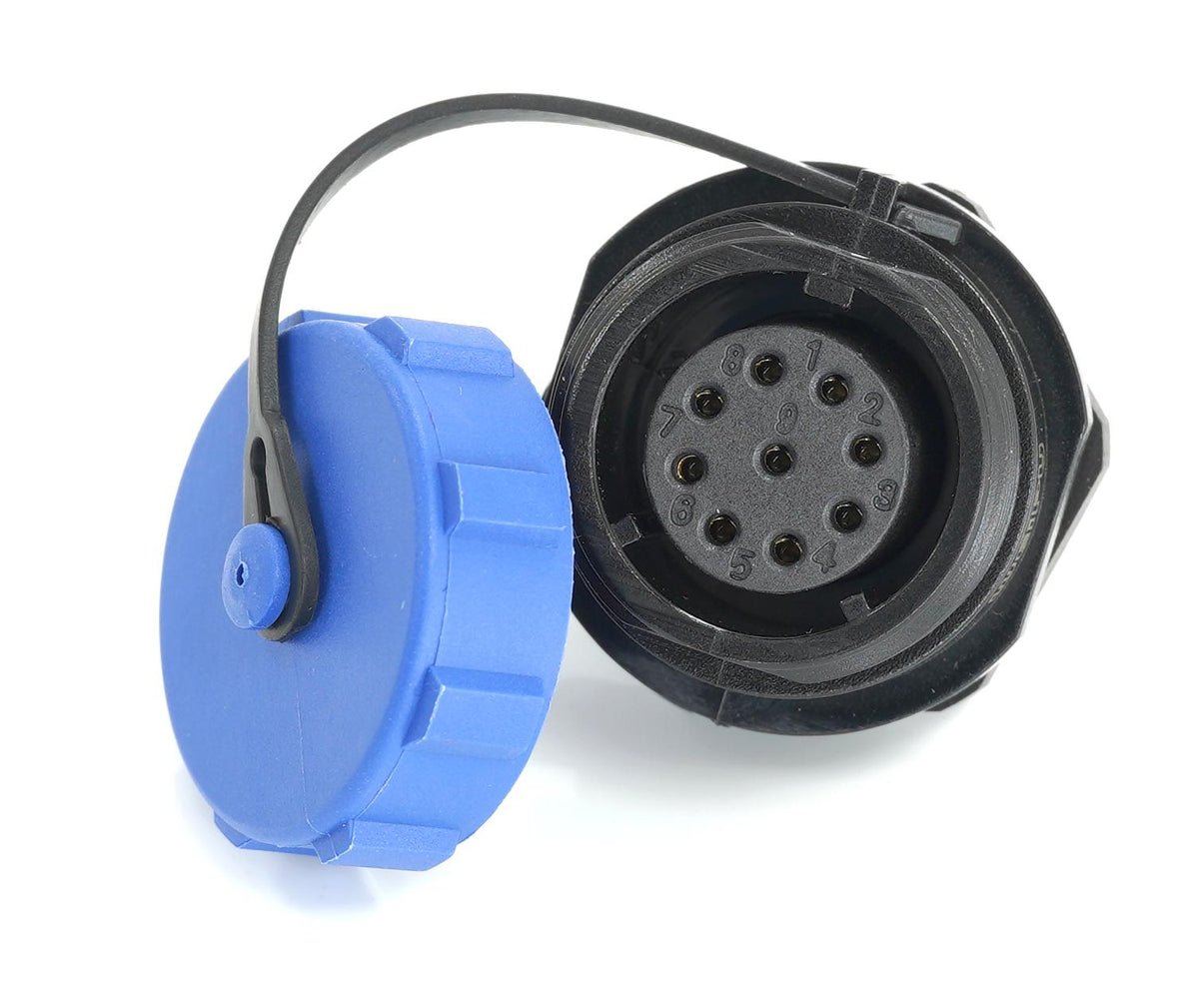 MP007586 CIRCULAR CONN, RCPT, 9POS, PANEL MULTICOMP PRO
