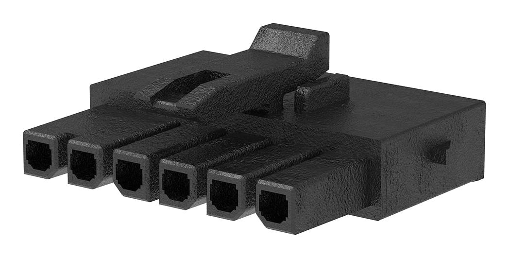 215759-1006 CONNECTOR HOUSING, RCPT, 6POS, 3MM MOLEX