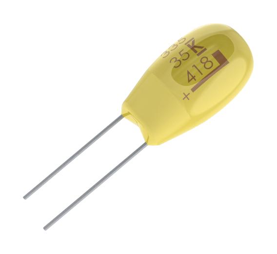 T350G106K035AT7301 CAP, 10UF, 35V, TANT, RADIAL KEMET