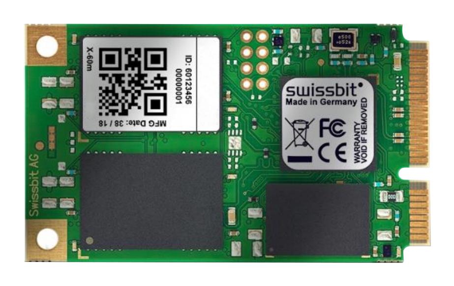 SFSA060GU4AA2TO-I-LB-226-STD SOLID STATE DRIVE, MLC NAND, 60GB SWISSBIT