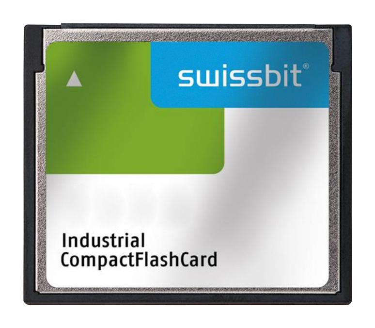 SFCF016GH1AF4TO-I-MS-523-STD MEMORY CARD, COMPACTFLASH, 16GB SWISSBIT