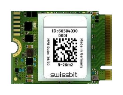 SFPC040GM1EC4TO-I-5E-A1P-STD SOLID STATE DRIVE, PSLC NAND, 40GB SWISSBIT